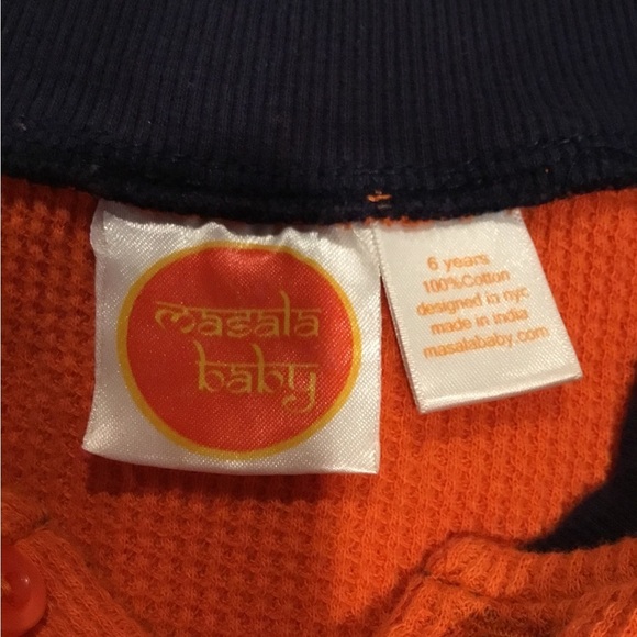 MARSALA BOYS LONG SLEEVE SHIRT. SIZE 6.    713​ - Picture 3 of 5